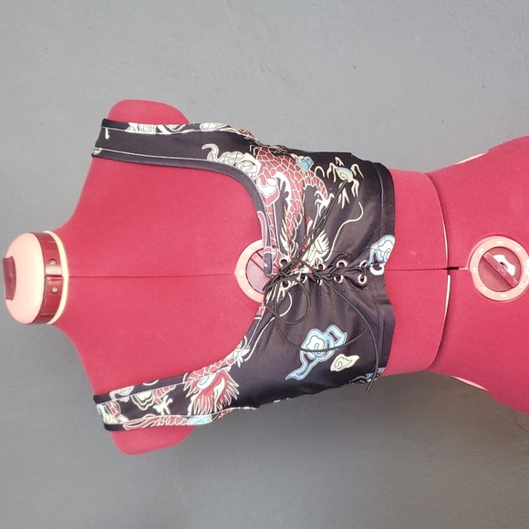 Dragon Corset Front Half Top - Picture 6 of 7